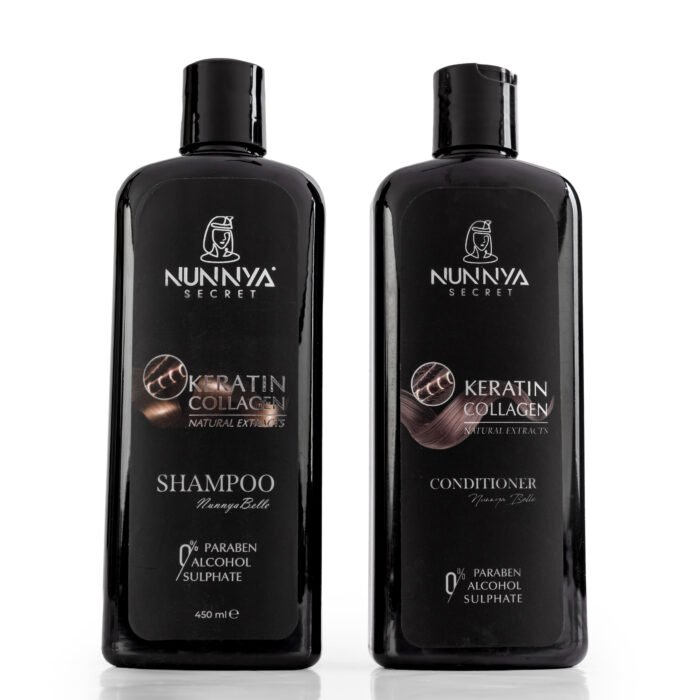 Keratin Collagen Shampoo & Conditioner - Image 1