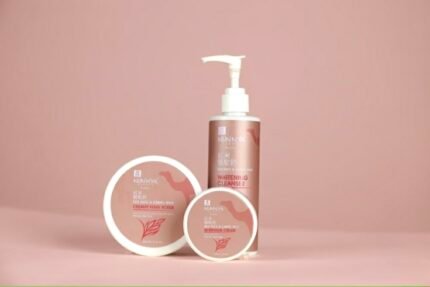 Camel milk & Red japanese rice set